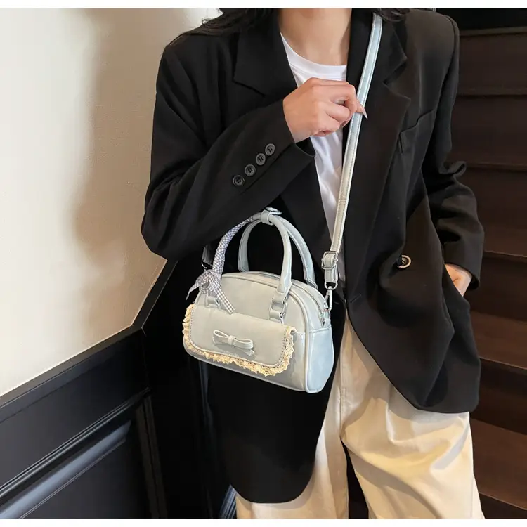 Korean Style Shoulder Crossbody Bowling Bag 2025 — feature 18