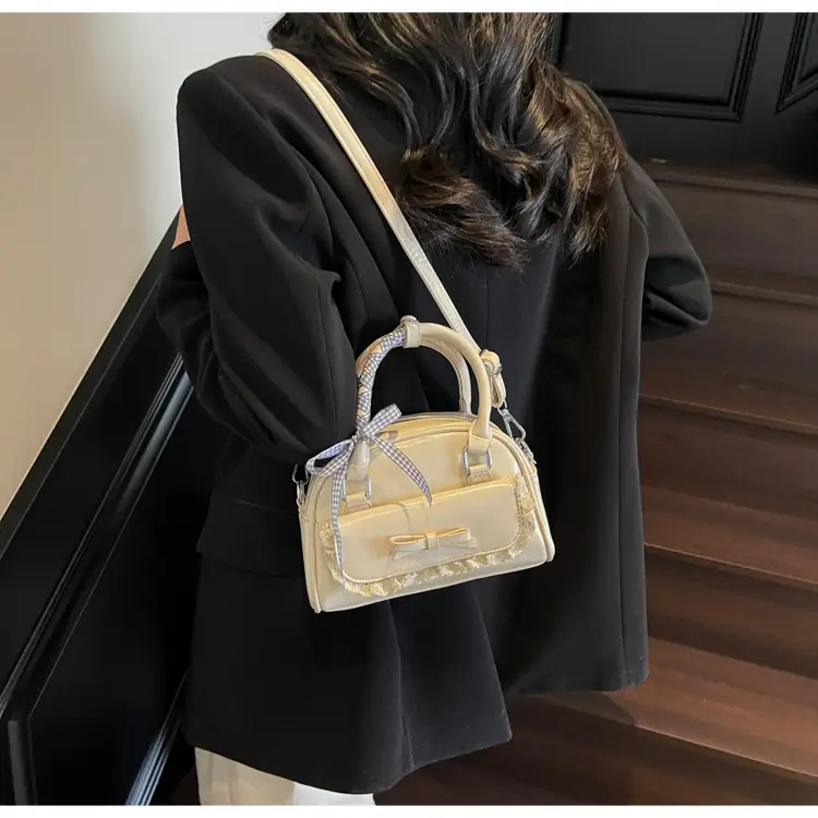Korean Style Shoulder Crossbody Bowling Bag 2025 — feature 23