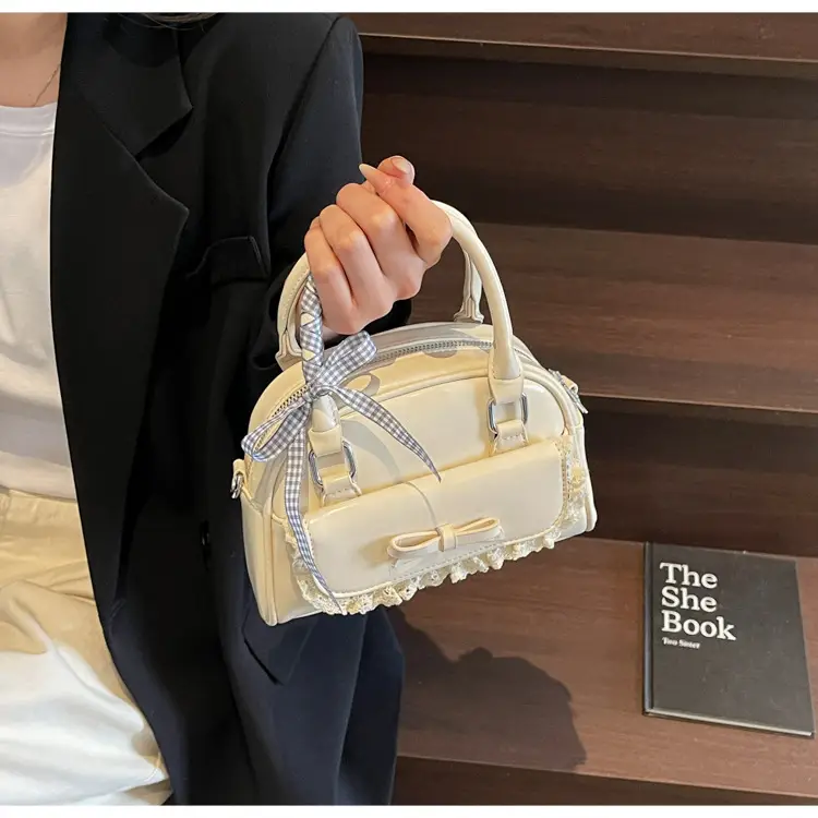 Korean Style Shoulder Crossbody Bowling Bag 2025 — feature 28