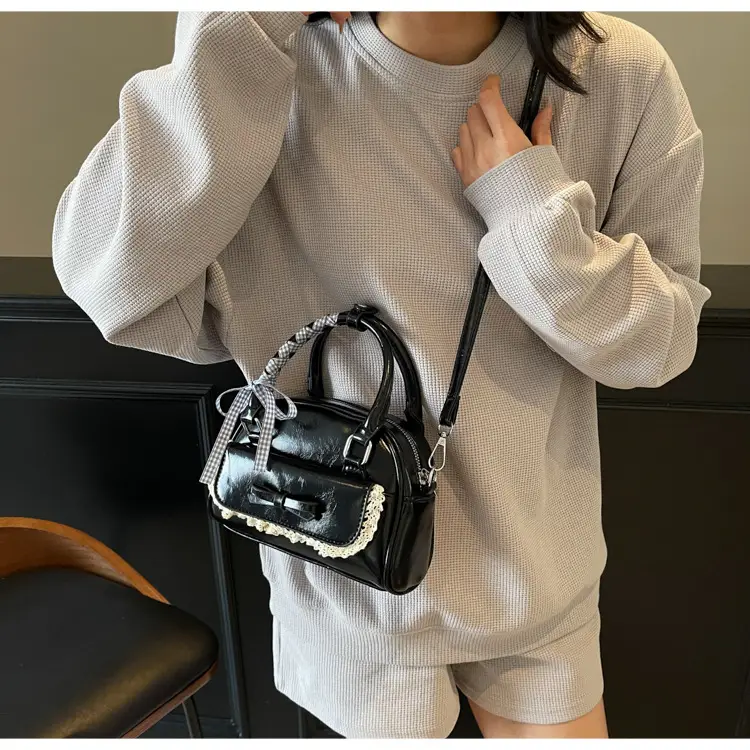 Korean Style Shoulder Crossbody Bowling Bag 2025 — feature 30