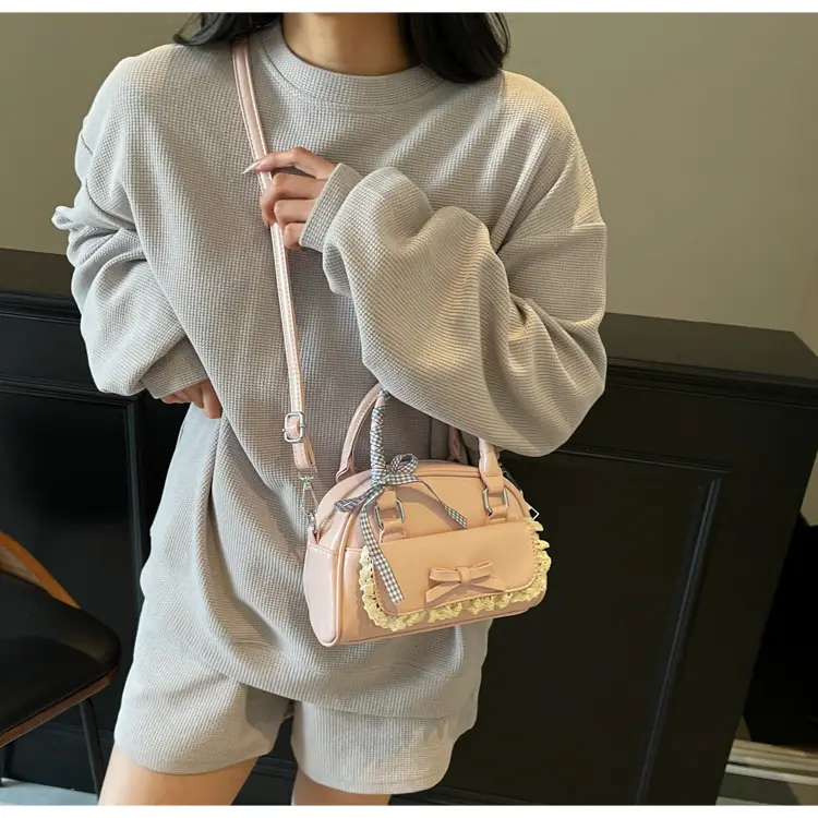 Korean Style Shoulder Crossbody Bowling Bag 2025 — feature 37