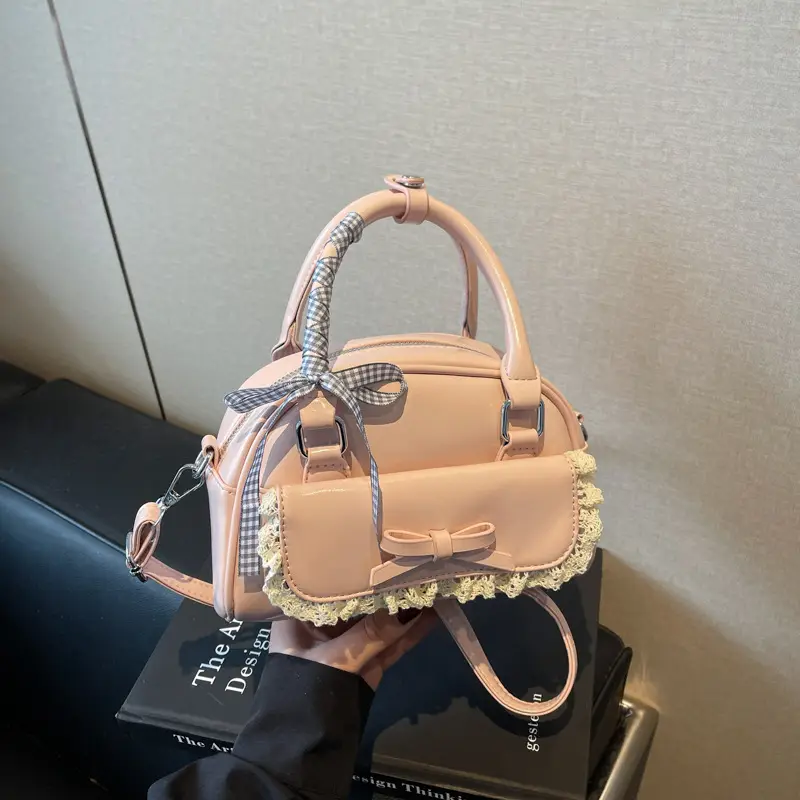 Korean Style Shoulder Crossbody Bowling Bag 2025 - Image 3