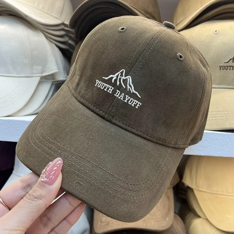 Black Youth Dayof Hat with Mountain Embroidery - Image 5