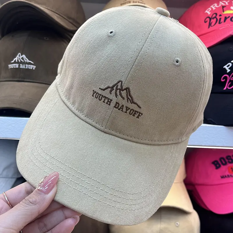 Black Youth Dayof Hat with Mountain Embroidery - Image 6