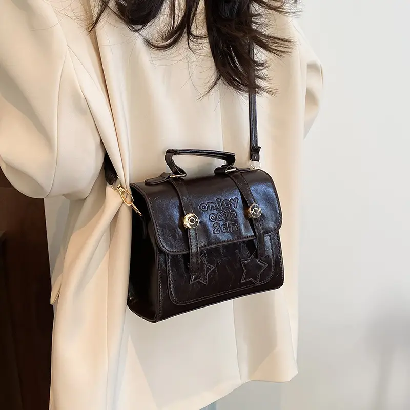 Brown Western Style Shoulder Crossbody Bag 2025 - Image 7