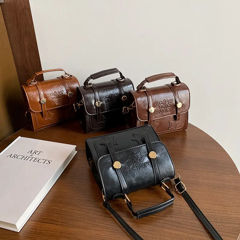 Brown Western Style Shoulder Crossbody Bag 2025 - Image 8