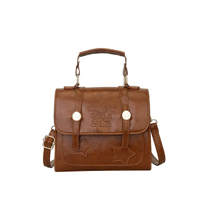 Brown Western Style Shoulder Crossbody Bag 2025 - Image 9