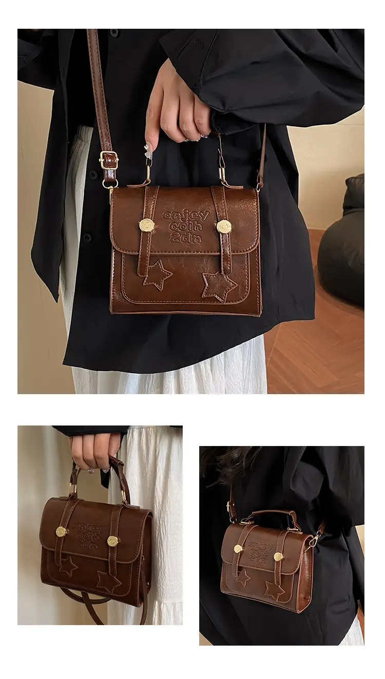 Brown Western Style Shoulder Crossbody Bag 2025 — feature 15