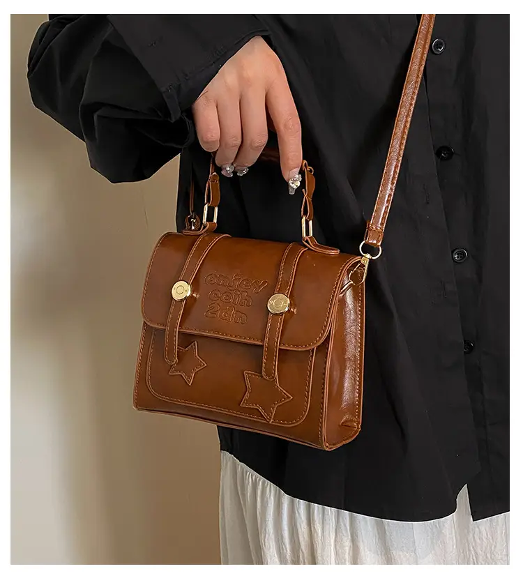 Brown Western Style Shoulder Crossbody Bag 2025 — feature 2