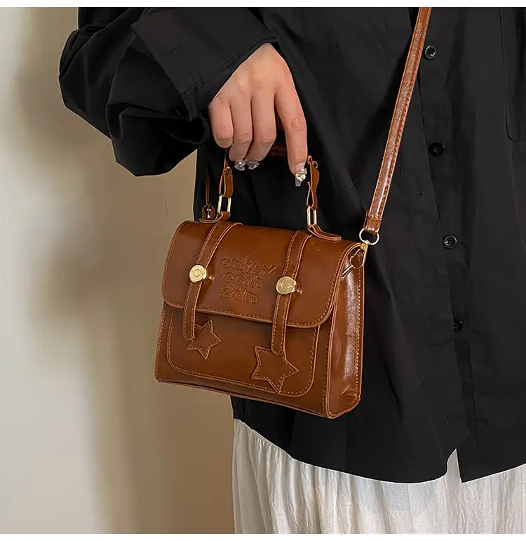 Brown Western Style Shoulder Crossbody Bag 2025 — feature 6