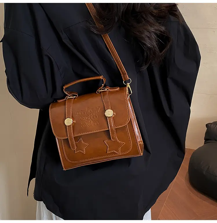 Brown Western Style Shoulder Crossbody Bag 2025 — feature 7