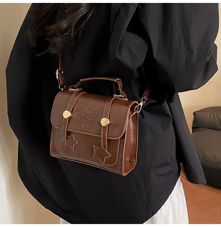Brown Western Style Shoulder Crossbody Bag 2025 — feature 9