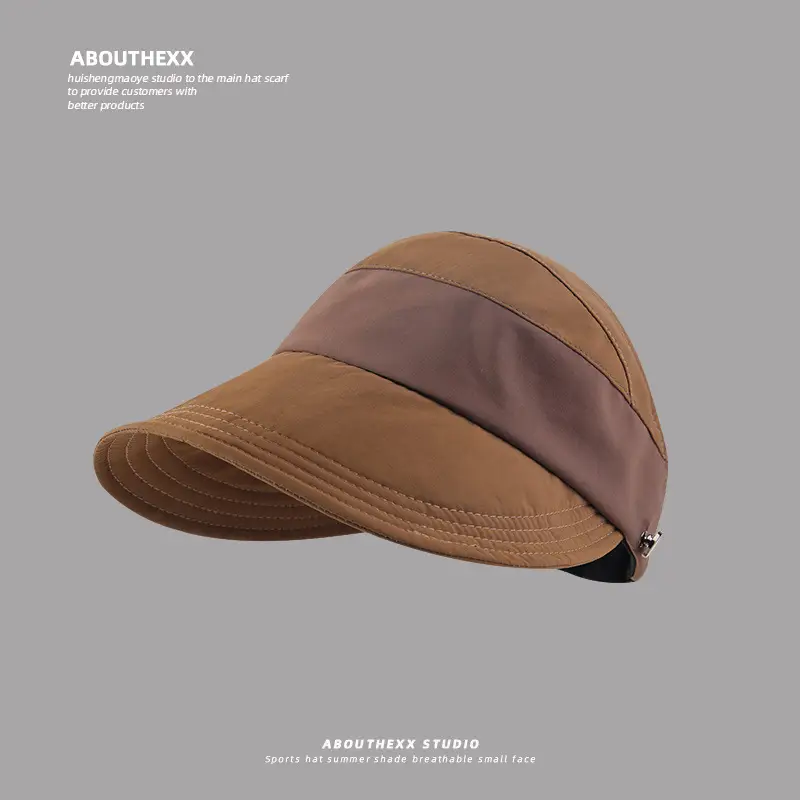 Women's Peach Sun Hat with Neck Strap — feature 10