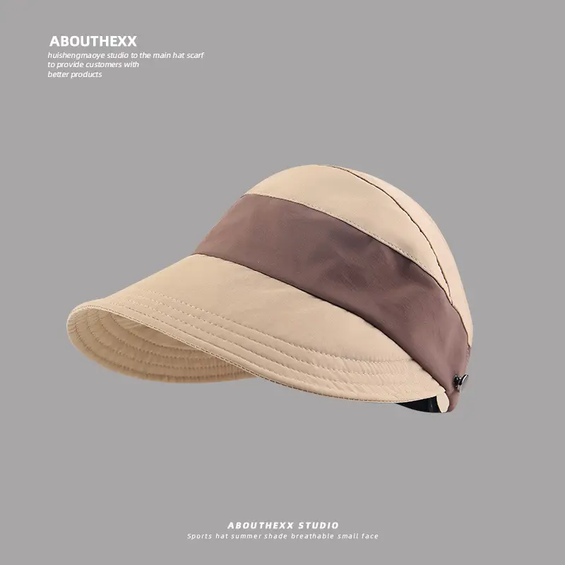 Women's Peach Sun Hat with Neck Strap — feature 11