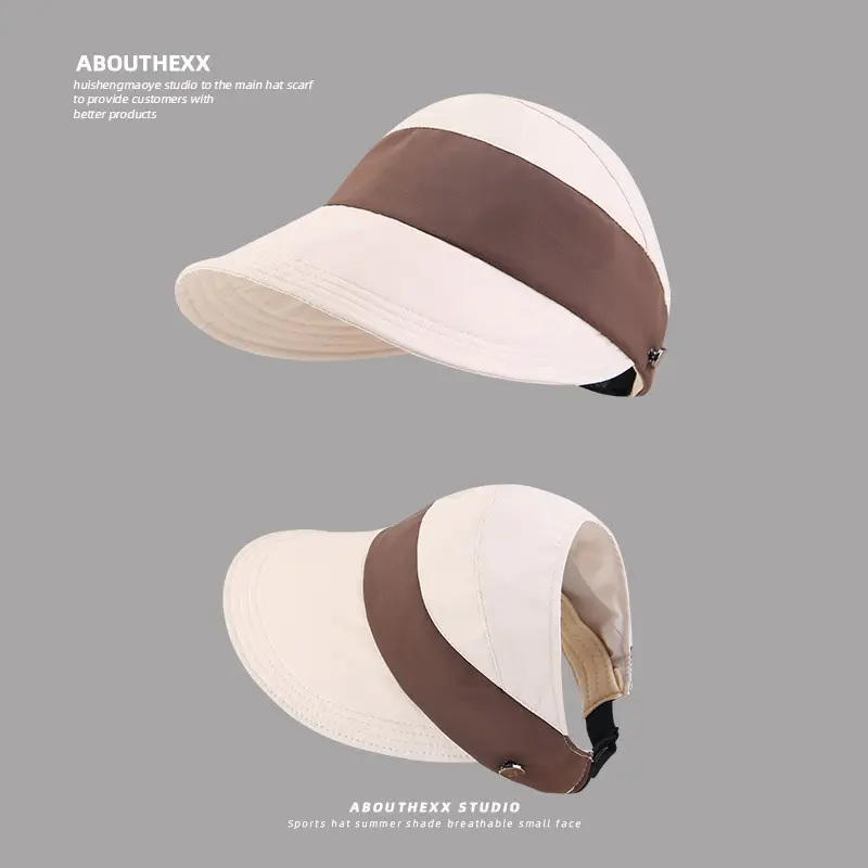 Women's Peach Sun Hat with Neck Strap — feature 6
