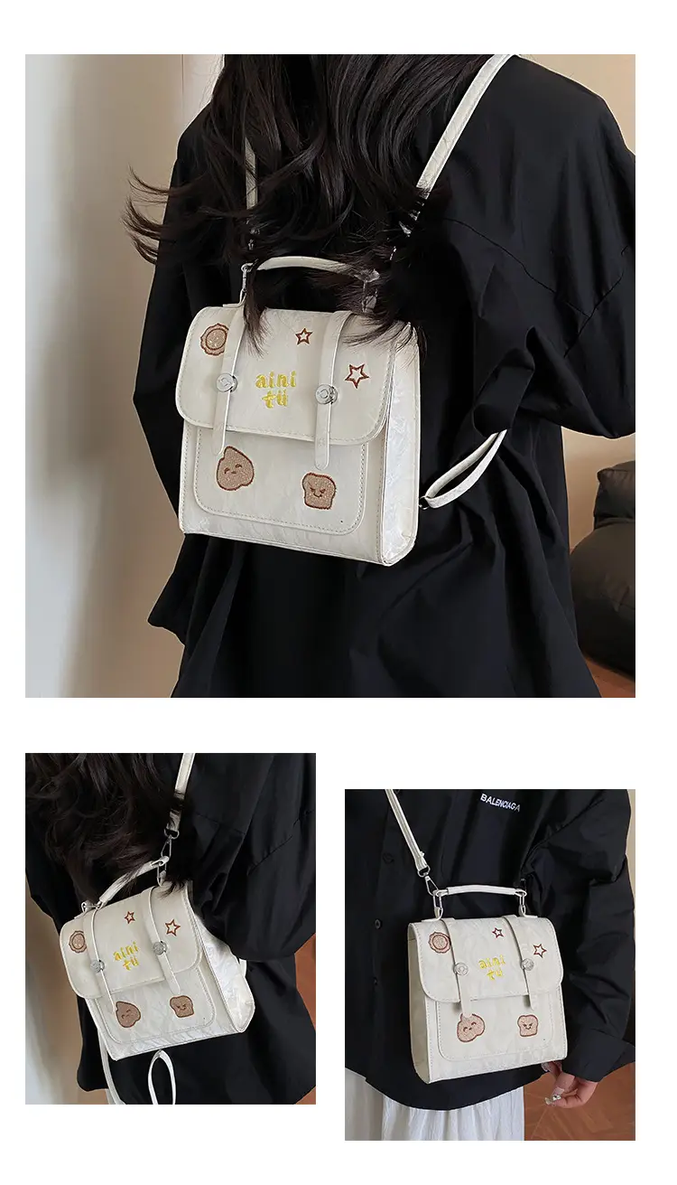 Women's White Embroidered Shoulder Crossbody Bag 2025 — feature 15