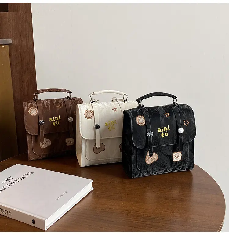 Women's White Embroidered Shoulder Crossbody Bag 2025 — feature 18