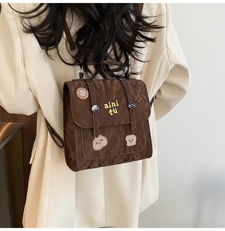 Women's White Embroidered Shoulder Crossbody Bag 2025 — feature 9