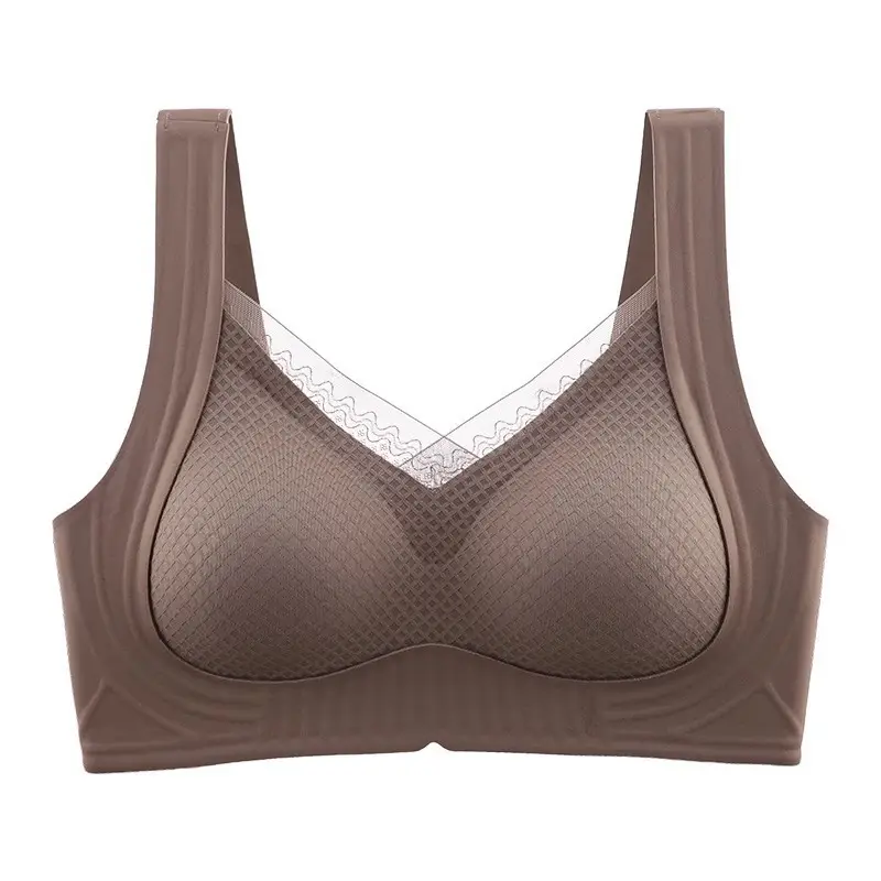 New Jersey Litching Underwear Women Small Adjustable Traceless Bra - Image 4
