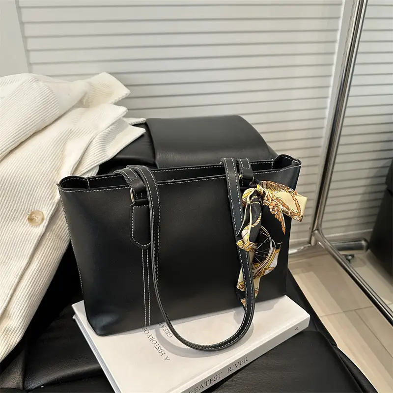 Women's Tan Tote Bag 2025 Spring New Style Large Capacity - Image 7