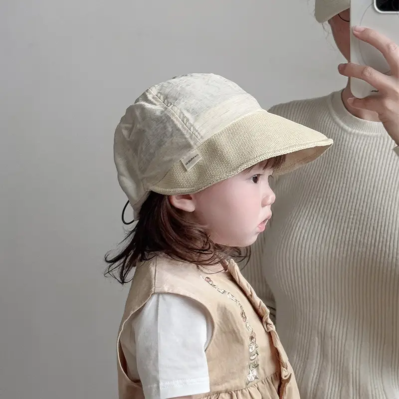 Baby Sun Hat with Big Brim Cap for Girls Spring Summer — feature 10
