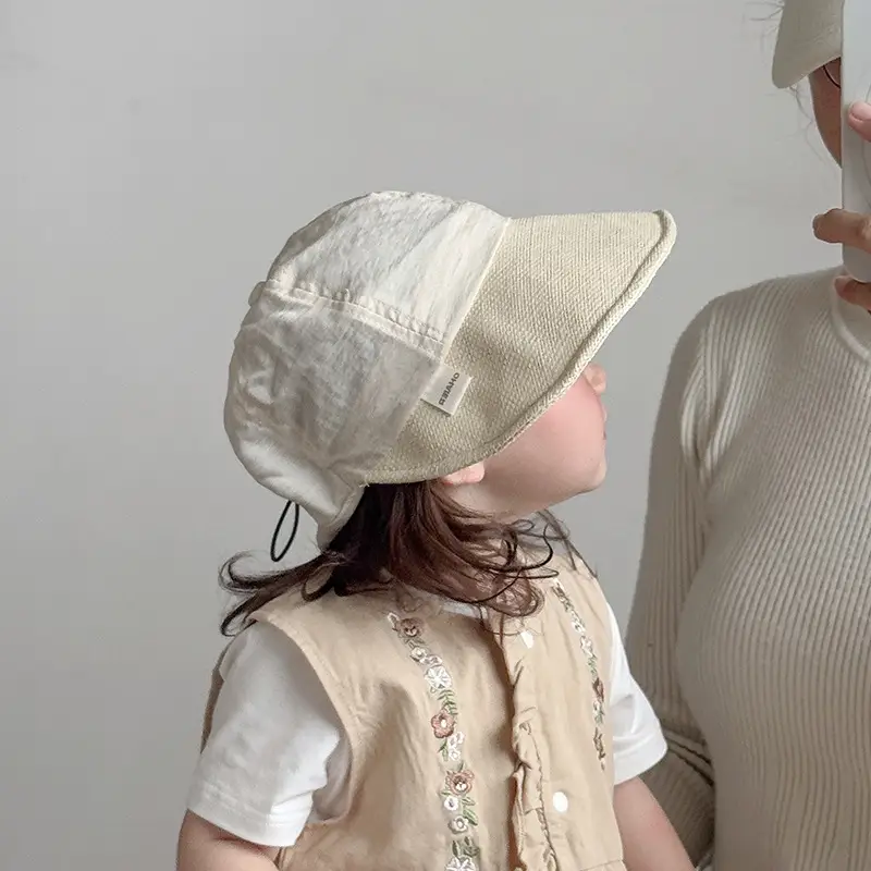 Baby Sun Hat with Big Brim Cap for Girls Spring Summer — feature 11