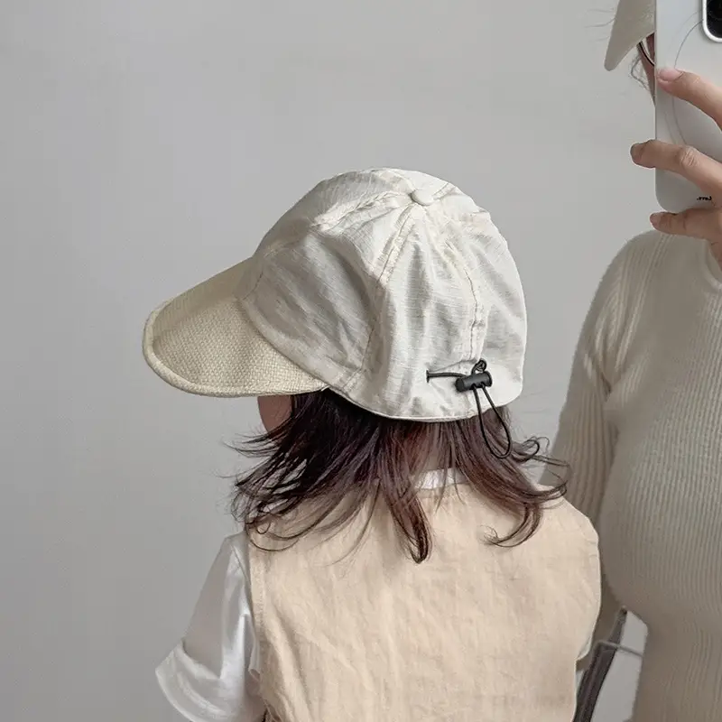 Baby Sun Hat with Big Brim Cap for Girls Spring Summer — feature 12