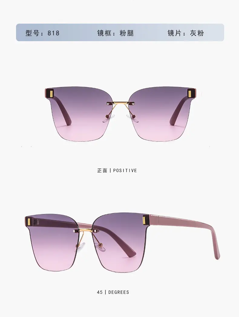 Trendy Anti-UV Brown Sunglasses for Women β feature 11