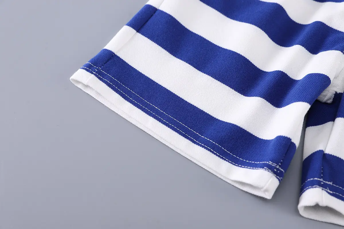 Baby Striped T-Shirt Suit 2025 Boys Summer 2-Piece — feature 15