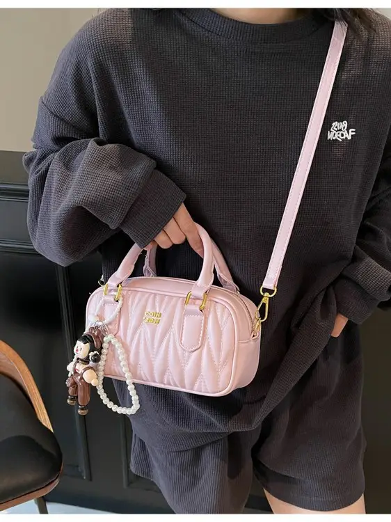 Cross-Border Pleated Shoulder Crossbody Bag for Women - Image 6
