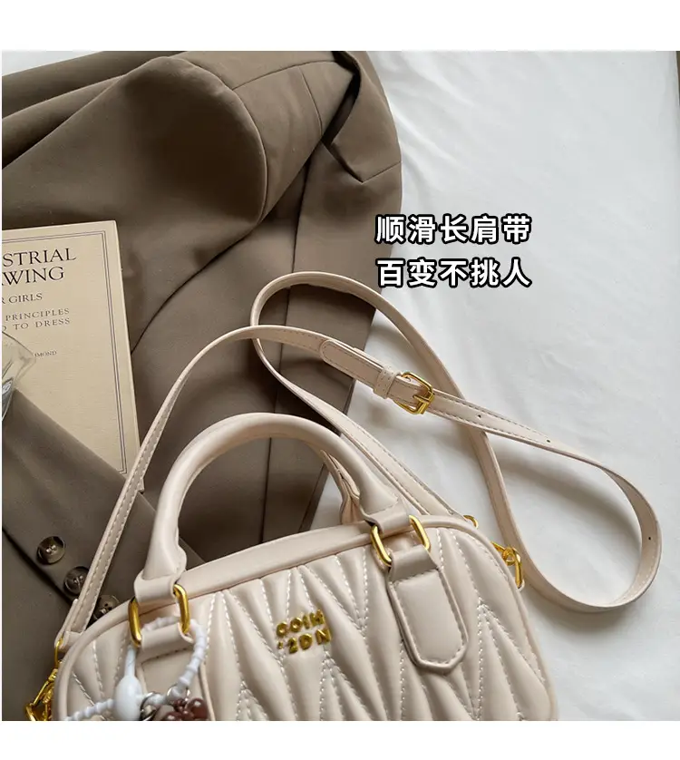 Cross-Border Pleated Shoulder Crossbody Bag for Women — feature 3