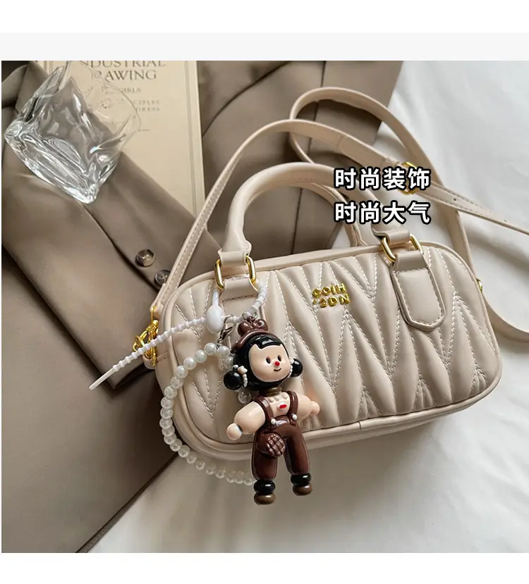 Cross-Border Pleated Shoulder Crossbody Bag for Women — feature 7