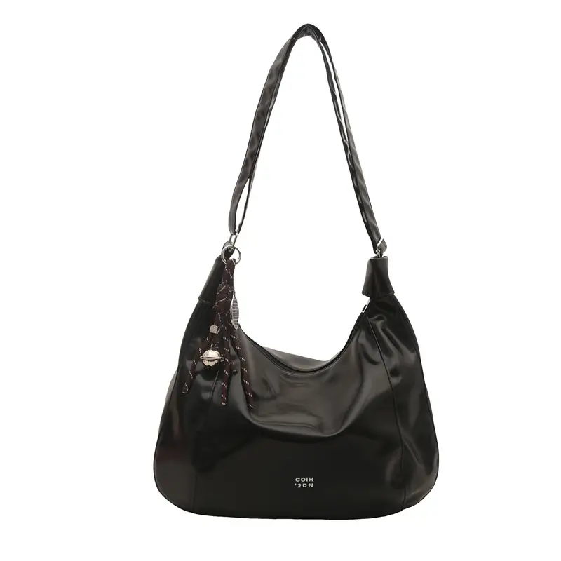 Women's Cream White Large Capacity Shoulder Crossbody Bag - Image 9