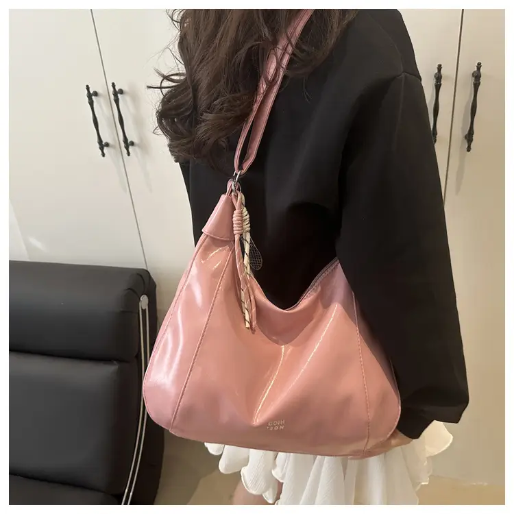 Women's Cream White Large Capacity Shoulder Crossbody Bag — feature 13