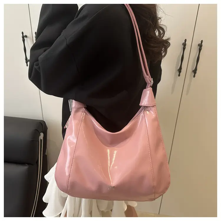 Women's Cream White Large Capacity Shoulder Crossbody Bag — feature 14