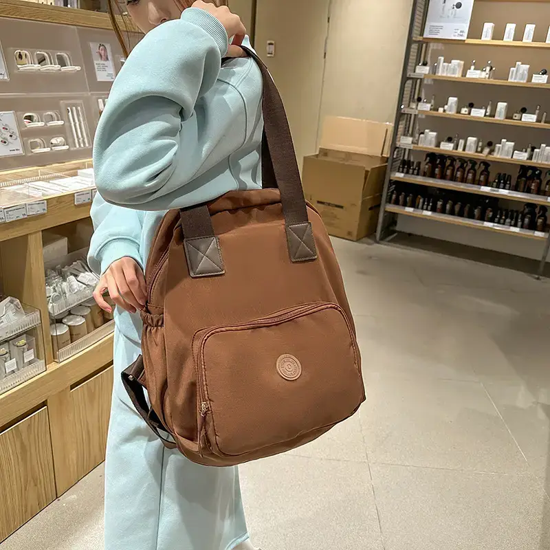 Women Yellow 2026 Casual Travel Backpack Large Capacity - Image 8