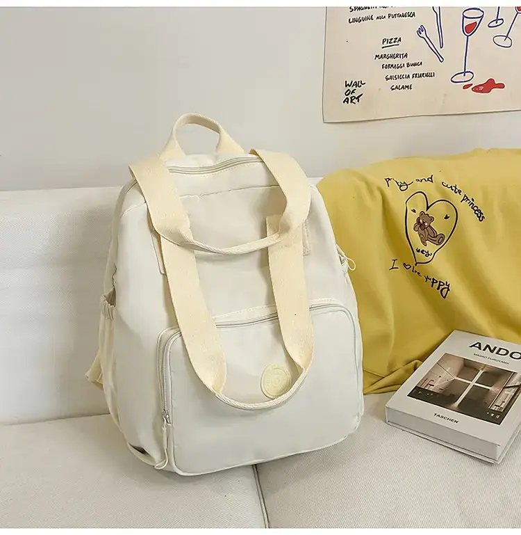 Women Yellow 2026 Casual Travel Backpack Large Capacity — feature 25
