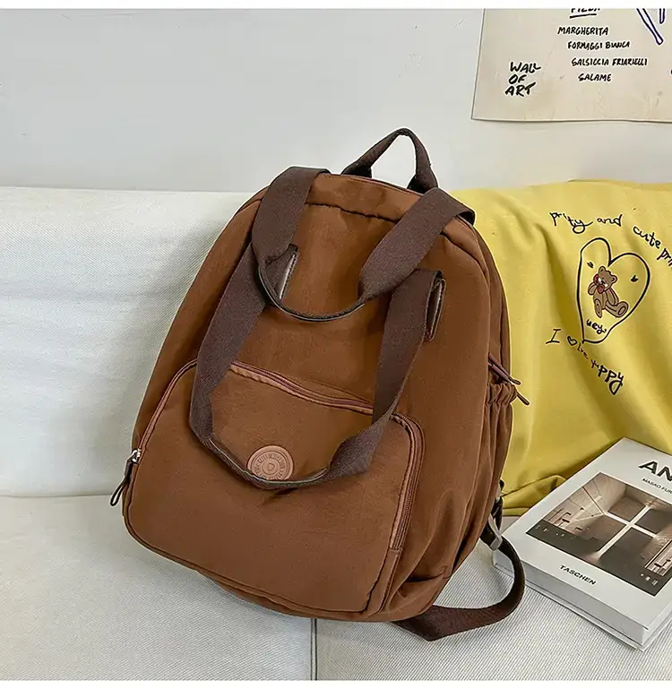 Women Yellow 2026 Casual Travel Backpack Large Capacity — feature 30