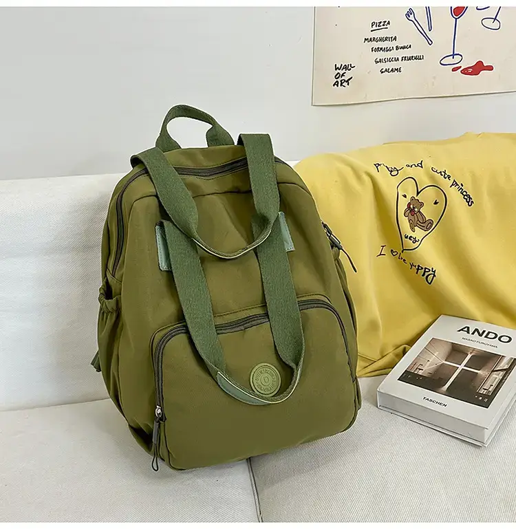 Women Yellow 2026 Casual Travel Backpack Large Capacity — feature 33