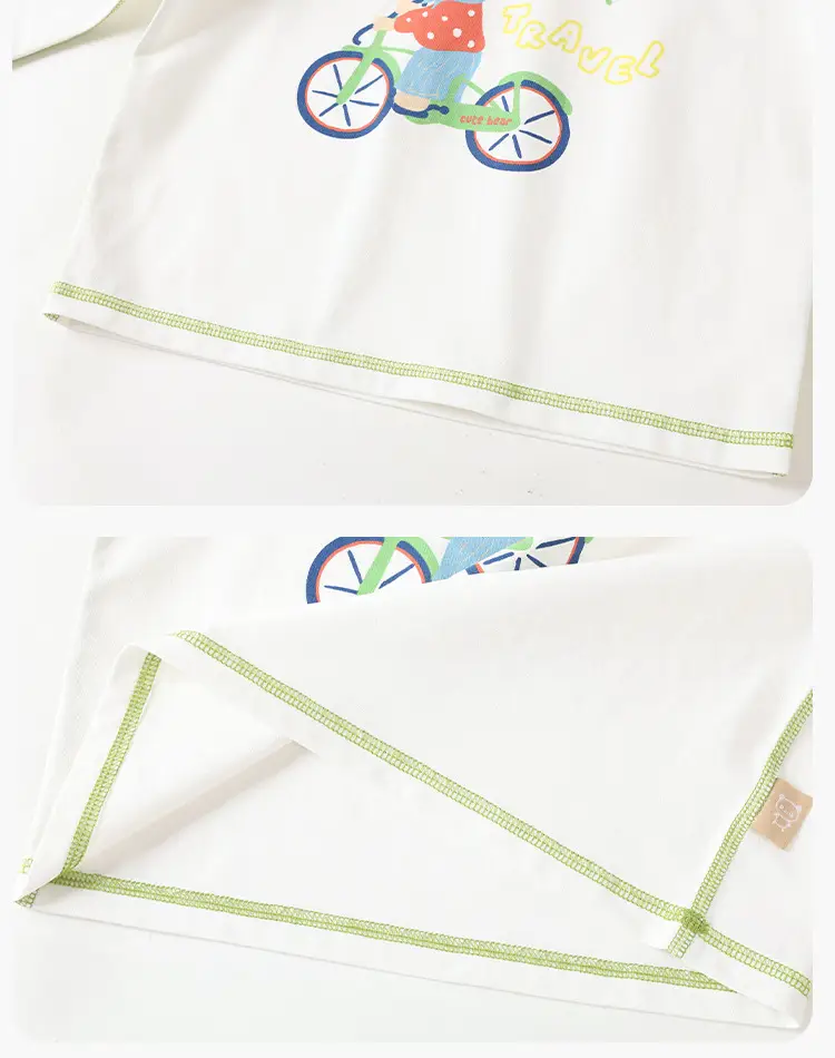 Baby Long Sleeve T-Shirt White Soft Cotton Spring — feature 8