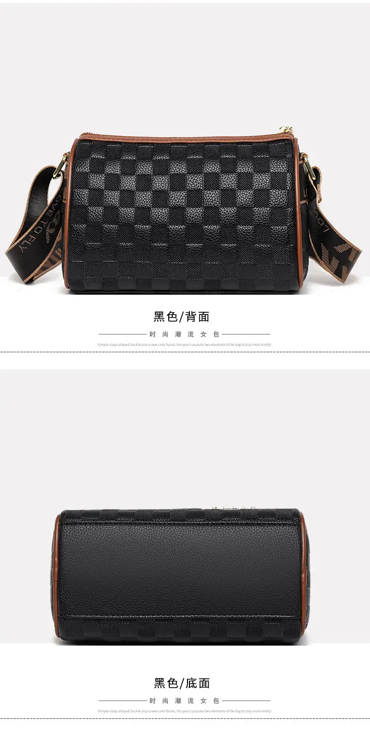 2025 New Textured Embossed Women's Zipper Partition Crossbody Bag — feature 18