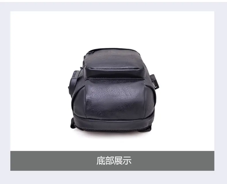 Men's Fashion Multi-Color Chest Bag Messenger Shoulder Backpack — feature 27