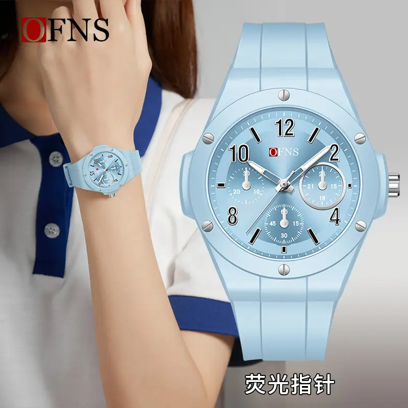 Oufani Red Waterproof Student Watch for Girls Boys - Image 9