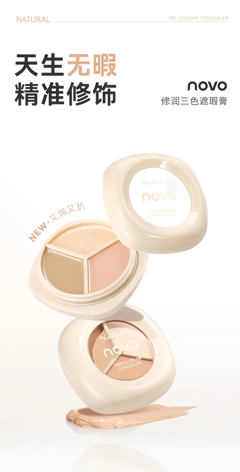 Three-Color Concealer for Acne & Dark Circles — feature 2