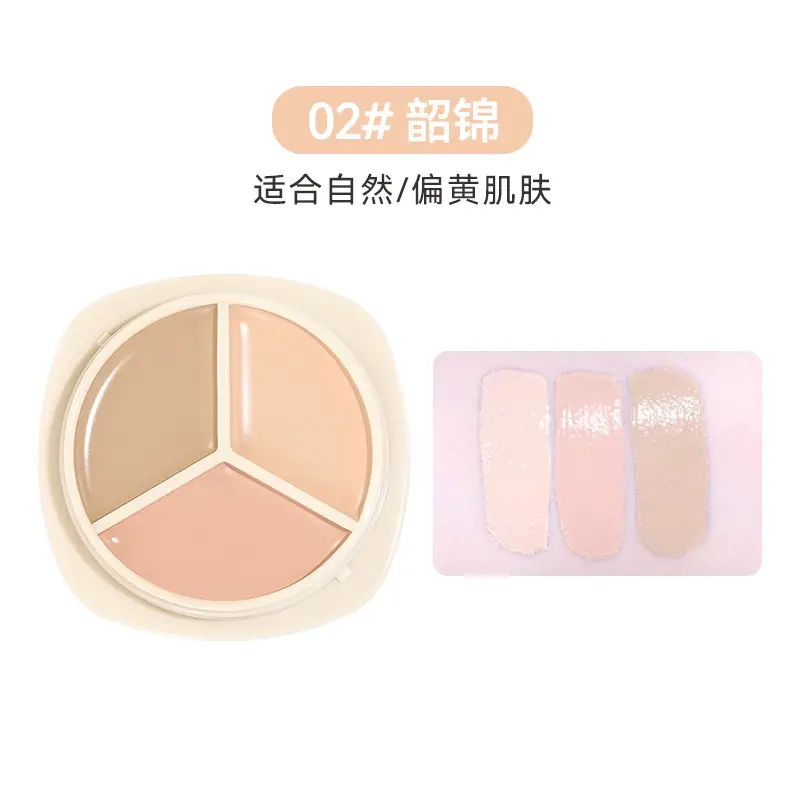 Three-Color Concealer for Acne & Dark Circles - Image 2