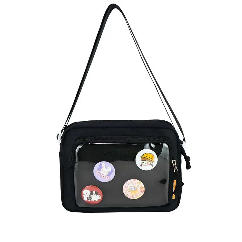 Japanese Girl Ins Transparent Crossbody Bag for Girls