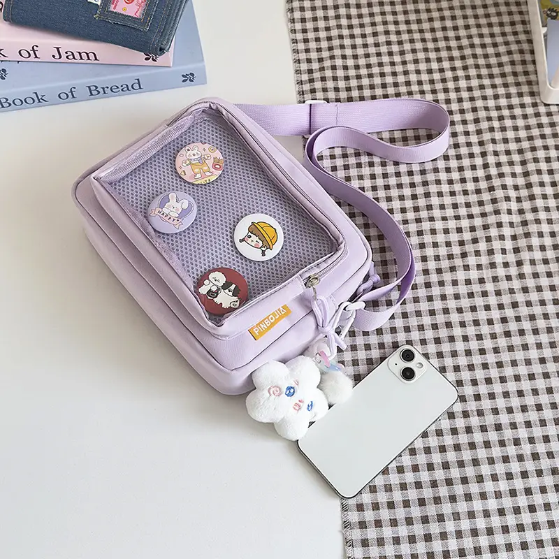 Japanese Girl Ins Transparent Crossbody Bag for Girls — feature 15