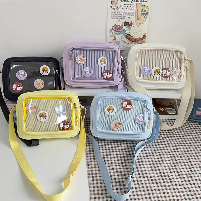 Japanese Girl Ins Transparent Crossbody Bag for Girls — feature 21