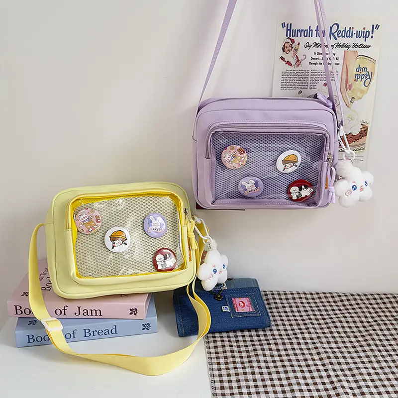 Japanese Girl Ins Transparent Crossbody Bag for Girls — feature 22
