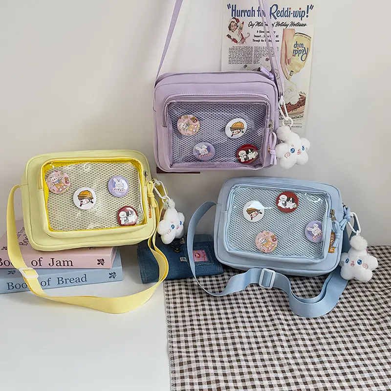 Japanese Girl Ins Transparent Crossbody Bag for Girls — feature 23